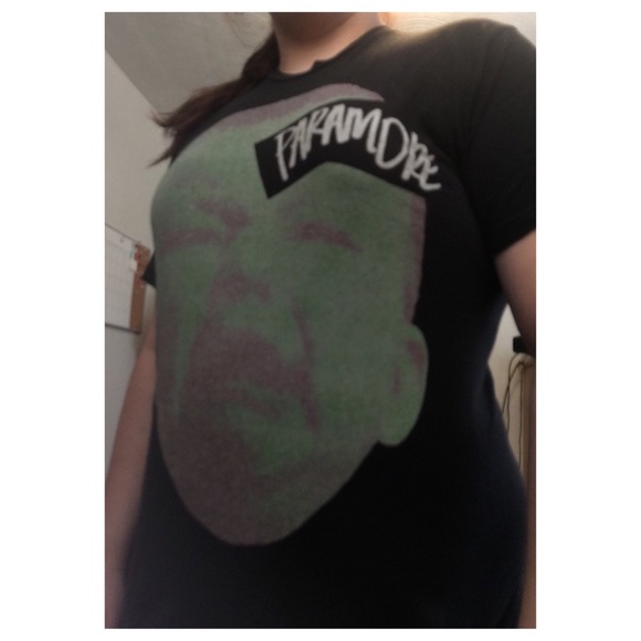 Tultex Tops - Authentic Paramore Band T-shirt